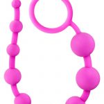 Luxe Silicone 10 Beads Fuchsia