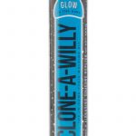 Clone A Willy Silicone Vibrating In Home Penis Molding Kit Glow In The Dark Blue