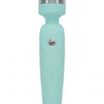 Pillow Talk Cheeky Silicone USB Rechargeable Massager Wand With Swarovski Crystal Teal