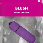 Minx Blush Bullet Vibrator Mini Waterproof Purple 2.25 Inch