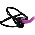 Strap U Silicone Gspot Dildo With Harness