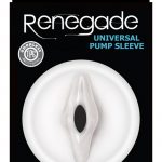 Renegade Universal Pump Sleeve Vagina - Clear