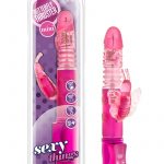 Sexy Things Butterfly Thruster Mini Fuchsia 9.75 Inch