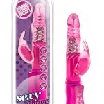 Sexy Things Romping Rabbit Gyrating Vibe Fucshia 9 Inch