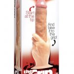 Falcon The Grip Fisting Trainer Realistic Cock In Hand Dildo Flesh 14 Inch