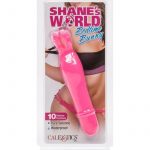 Shane`s World Bedtime Bunny Silicone Vibrator Waterproof Pink 4.25 Inch