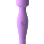 Fantasy For Her Silicone Body Massage Her Rechargeable Waterproof Purple 6.25 Inch