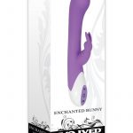 Enchanted Bunny Silicone USB Rechargeable Rabbit Waterproof Purple