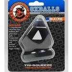 Tri Squeeze Silicone Blend 3 Ring Ballstretching Sling Black