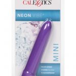 MINI NEON VIBES MULTI SPEED VIBRATOR 4.6 INCH PURPLE