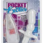 Pocket Exotics Anal T Vibe 3.25 Inch Ivory