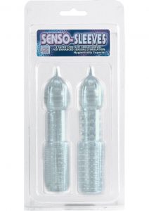 Senso Sleeves 2 Pack Clear 5 Inch Clear