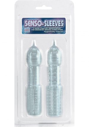 Senso Sleeves 2 Pack Clear 5 Inch Clear