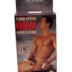 VIBRATING ORO STIMULATOR MULTISPEED IVORY