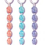 Swirl Pleasure Beads Crystalessence Material 8 Inch Blue