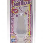 Crystal Jellies Jelly Butt Plug Medium Sil A Gel Clear