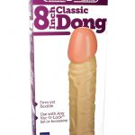 Vac U Lock Classic Dong 8 Inch Flesh