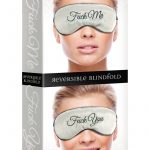 Fuck Me Fuck You Reversible Silk Blindfold