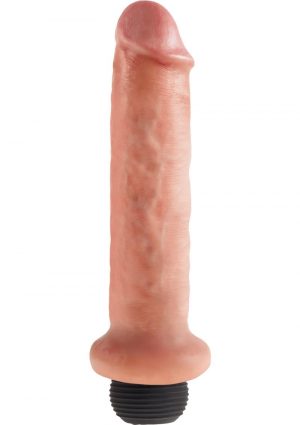 King Cock Squirting Dildo Kit Flesh 7 Inches