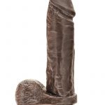 Dr Skin Mr Magic Realistic Dildo Chocolate 9 Inch