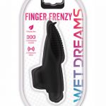 Wet Dreams Finger Frenzy Play Vibe Waterproof Black