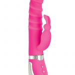 Nasstoys Energize Silicone Heat Up Bunny 1 Waterproof Pink 9 Inch