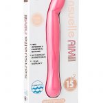 Aimii 15 Function G Spot Vibe Rechargeable Waterproof Pink Silicone