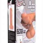 Loadz Dual Density Squirting Cock Flesh 8 Inches