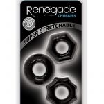 Renegade Chubbies Set Black Non-Vibrating Cock Rings