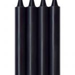 Make Me Melt Warm Drip Candles Jet Black 4 Pack