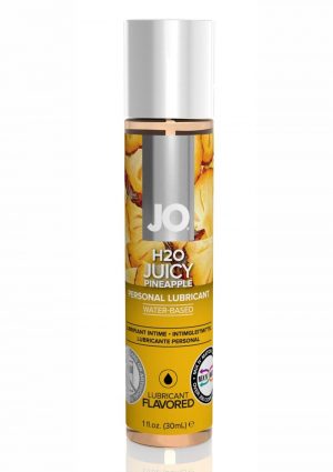 Jo H2O Water Based Flavored Lubricant Juicy Pineapple 1 Ounce