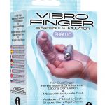 Vibro finger Wearable Stimulator Phallic Purple