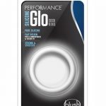 Performance Silicone Glo Cock Ring Glow In the Dark White 1.5 Inch Diameter