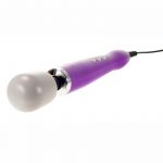 DOXY Plug-In Vibrating Wand Body Massager Purple