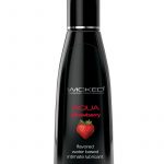 Wicked Aqua Strawberry Lube 4oz Water Based