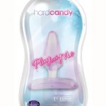 Play With Me Hard Candy Anal Plug - Purple