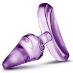 Play With Me Hard Candy Anal Plug - Purple