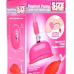 Size Matters Vaginal Pump With Small Cup 3.8 Inch Pink