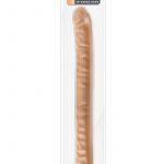 Dr Skin Double Dildo 18in - Mocha