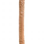 Dr Skin Double Dildo 18in - Mocha