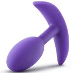 Luxe Wearable Vibra Slim Plug Silicone Small - Purple