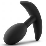 Luxe Wearable Vibra Slim Plug Silicone Small - Black