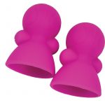 Seduce Me Nipple Suckers Pink Silicone Waterproof Nipple Play