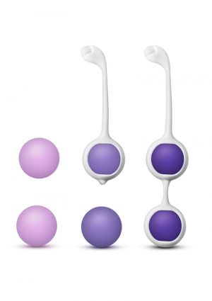 Wellness Kegel Training Kit Purple Silicone