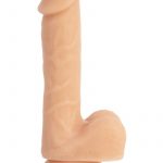 Addiction Bendable David Silicone Dual Dense Dildo Flesh 8 Inches