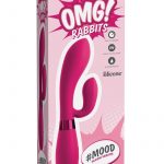 OMG Rabbits Mood Silicone Multi Speed Waterproof Vibrator Pink