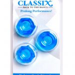 Classix Deluxe Cock Ring Set Blue