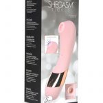 Inmi Shegasm Tickle Clit Stimulator With Suction Rechargeable Waterproof