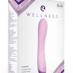 Wellness G Curve G-Spot Vibrator Multi Function Rechargeable Waterproof  Pink