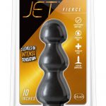 Jet Fierce 10 Inch Anal Plug Black